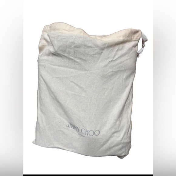 Jimmy Choo Dakar Moto Zipper Boot Size EU 38 US 8 Black Buckle Biker Leather - Picture 7 of 7